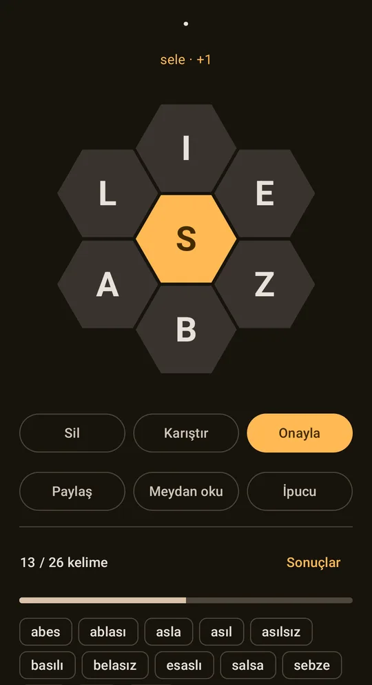Honeycomb: Günlük Kelime Oyunu, Google Play'de ekran 2